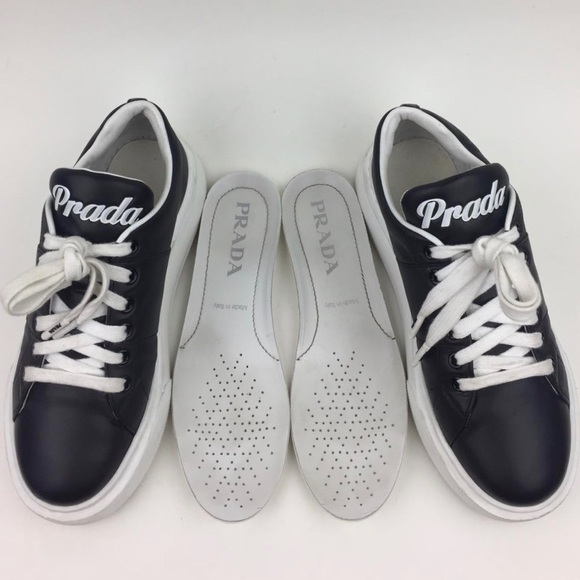 Prada Shoes - PRADA Logo Platform Sneaker sz 7